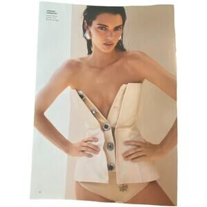 Kendall Jenner in Louis Vuitton Magazine Print Summer 2024 Frame Ready Original